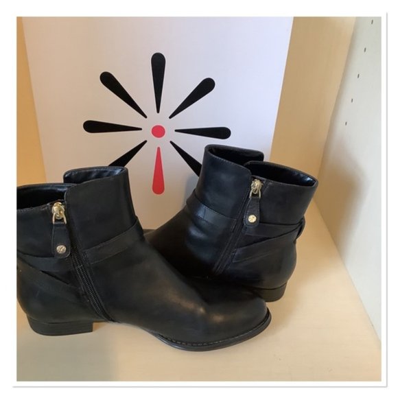 Isaac Mizrahi  Live! Leather Boot - Picture 2 of 5